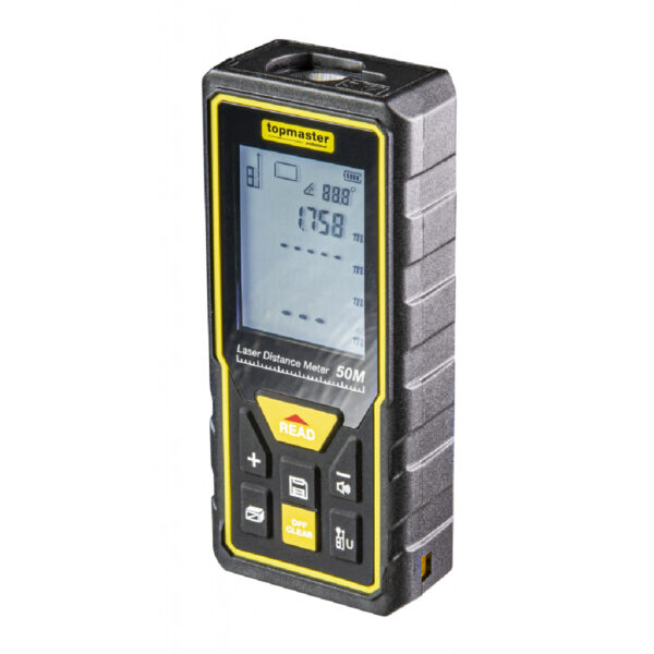 TOP MASTER Αποστασιόμετρο Laser 50m 261404