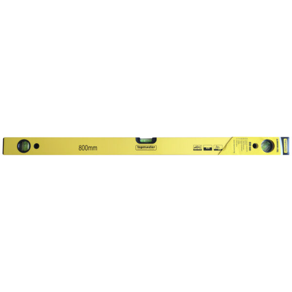 TOP MASTER Αλφάδι αλουμινίου 80cm με 3 μάτια 270803