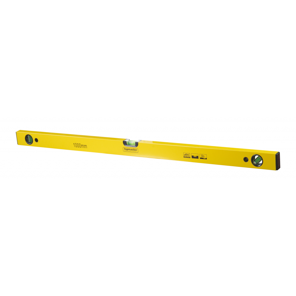 270804 TOP MASTER Αλφάδι αλουμινίου 100cm με 3 μάτια 270804 - Image 1