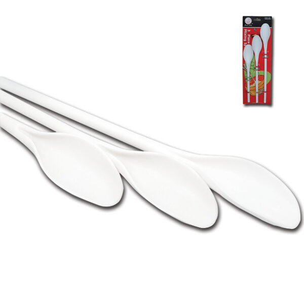 Σετ 3 πλαστικές κουτάλες ανάδευσης