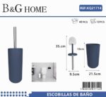 Βουρτσάκι τουαλέτας - Πιγκάλ - Blue - 21714 - Image 2