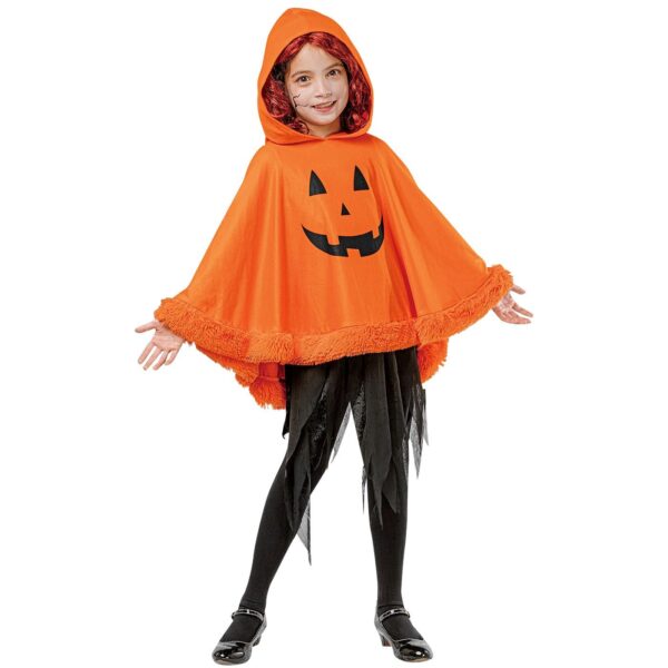 Στολή Παιδικη Πόντσο Κολοκύθα Halloween  Carnavalista 232541