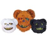 Μάσκα Τριχωτή Αρκούδα 25x25cm Carnavalista 232551