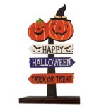 Διακοσμητικό Halloween Ξύλινο Επιτραπέζιο 15x8cm Carnavalista 232680 - Image 2