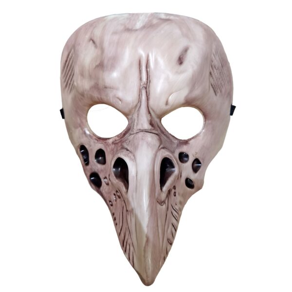 Μάσκα Πλαστική Μύτη Πουλί Καφέ με Λάστιχο  Carnavalista 232689