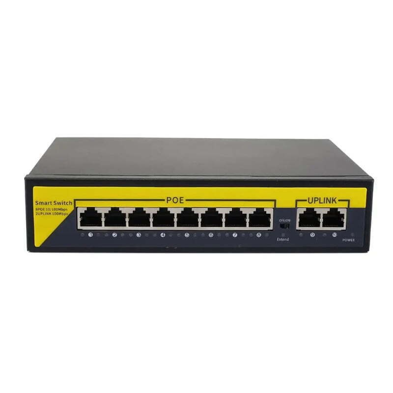300013 Switch καταγραφικού POE με 8 υποδοχές - 10/100Mbps - 300020 - Image 1