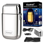 Ξυριστική μηχανή - Shaver - KM-TX1 - Kemei - Silver - Image 2