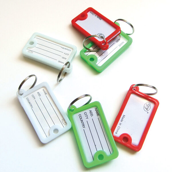 Σετ 6 ταμπελάκια σήμανσης αποσκευών