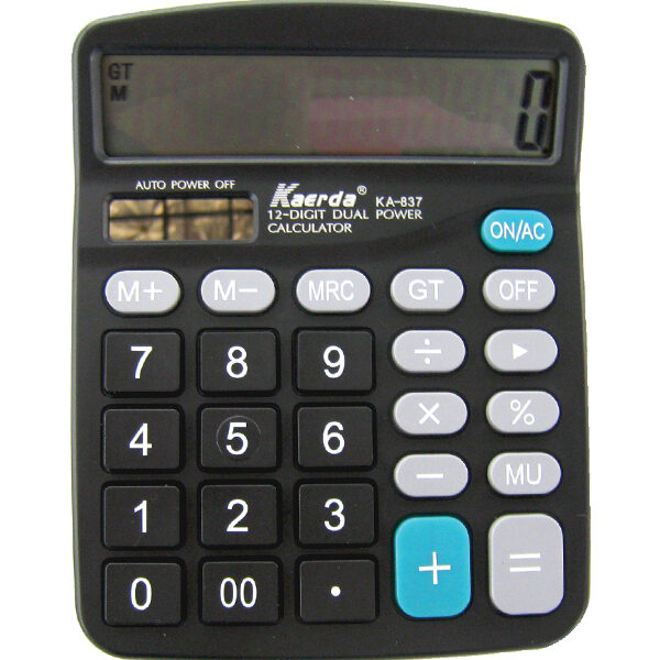 Κομπιουτεράκι 12 ψηφίων (μεγάλα κουμπιά)