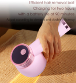 Αποχνουδωτής ρούχων - KM-167 - Kemei - Pink - Image 3