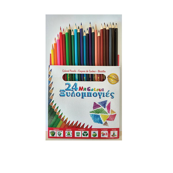 Σετ 24 ξυλομπογιές