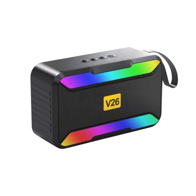 304330 Ασύρματο ηχείο Bluetooth - V26 - 304330 - Black - Image 1
