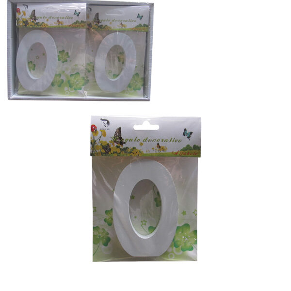 Ξύλινος αριθμός χειροτεχνίας "0"-μηδέν