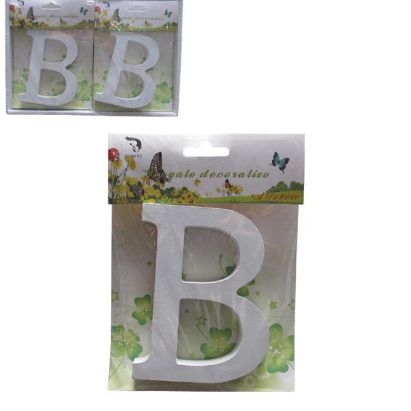 Ξύλινο γράμμα χειροτεχνίας "B"