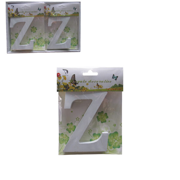 Ξύλινο γράμμα χειροτεχνίας "Z"