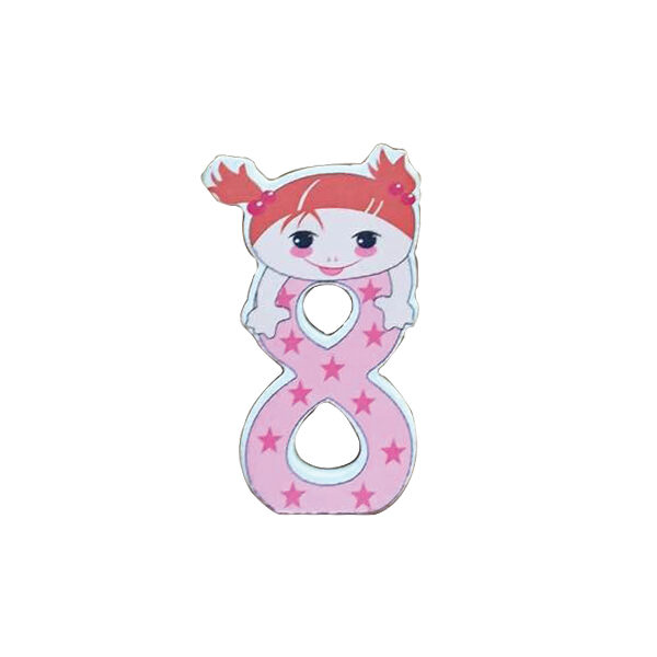Ξύλινος αριθμός κορίτσι “8”-οχτώ