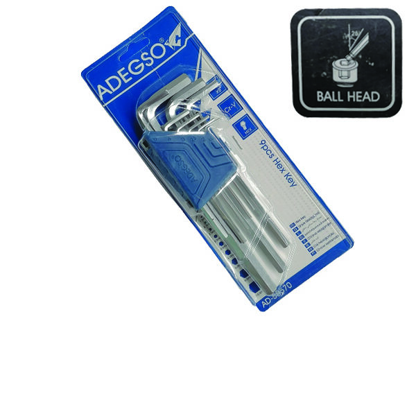 Σετ 9 κλειδιά άλεν 1,5-10mm