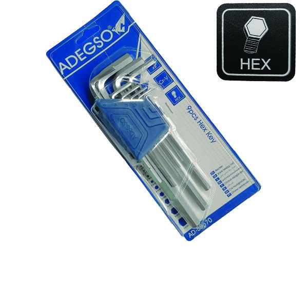 Σετ 9 κλειδιά άλεν 1,5-10mm