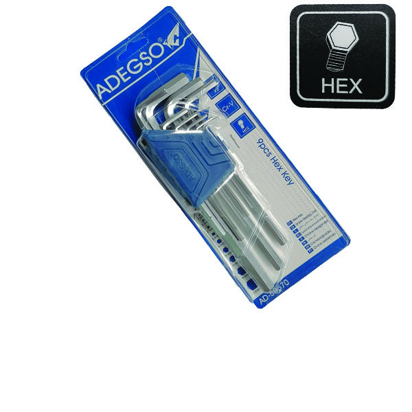 Σετ 9 κλειδιά άλεν 1,5-10mm