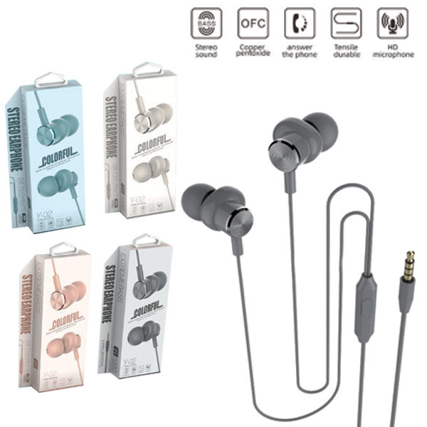 In-ear wired earphone handsfree με βύσμα 3,5mm