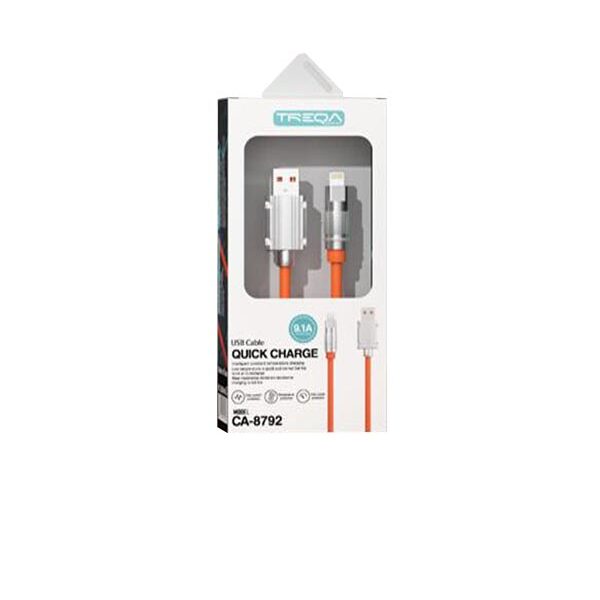 Treqa Καλώδιο ταχείας φόρτισης CA-8792 ios 1m 9,1A