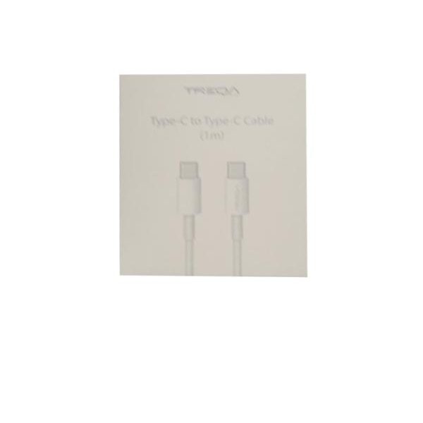 Treqa Καλώδιο ταχείας φόρτισης CA-1015 type-c σε type-c 1m