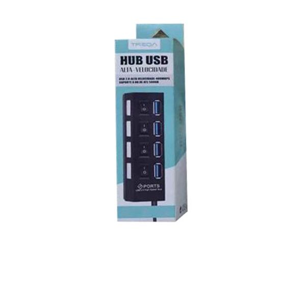 Usb hub με 4 θύρες Treqa USB-4