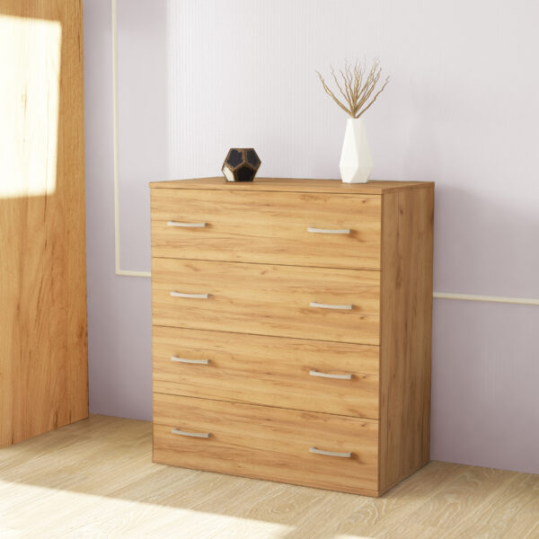 Συρταριέρα "PARMA" σε χρώμα μελί 80x45x90