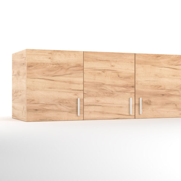 Πατάρι ντουλάπας τρίφυλλο "PARMA" σε χρώμα μελί 150x52x59