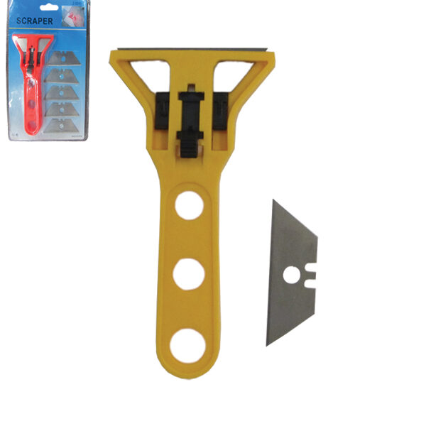 Σετ ξύστρα τζαμιών-δαπέδων με 5 ανταλλακτικές λάμες