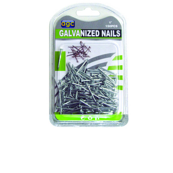 Σετ 150 γαλβανιζέ καρφιά 1"