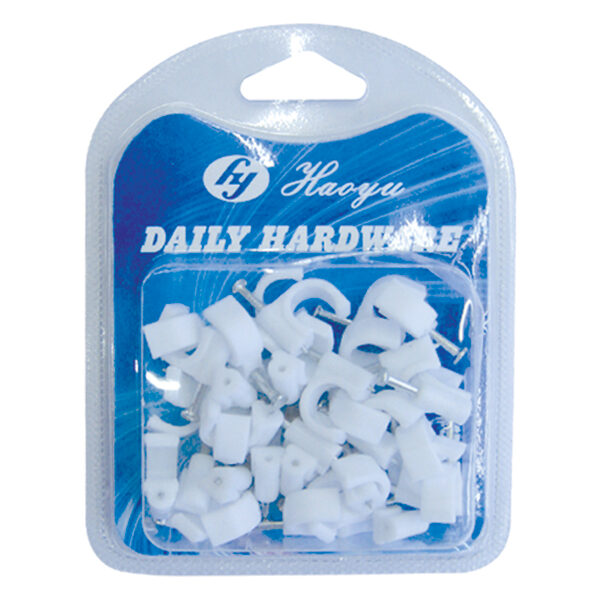 Σετ 22 στερεωτικά καρφιά καλωδίων (ρόκα) 12mm