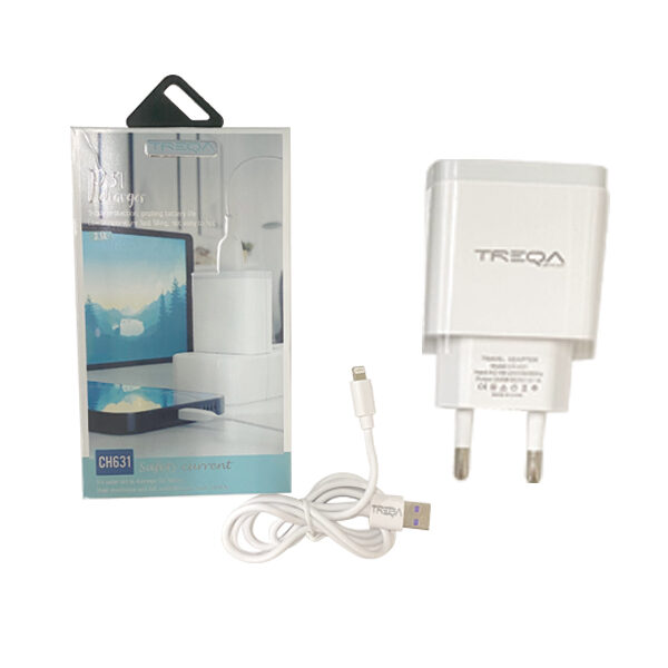 Treqa φορτιστής CH631 2x θύρες usb | ios
