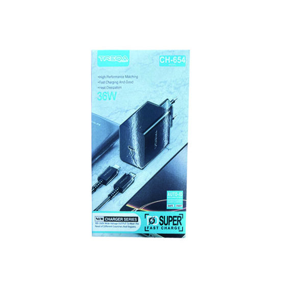 Treqa Φορτιστής usb adapter 36W CS-654