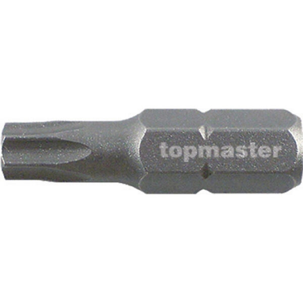 TOP MASTER Μύτη κατσαβιδιού Torx με μέγεθος T15 25mm συσκευασία 2τεμ. 330356