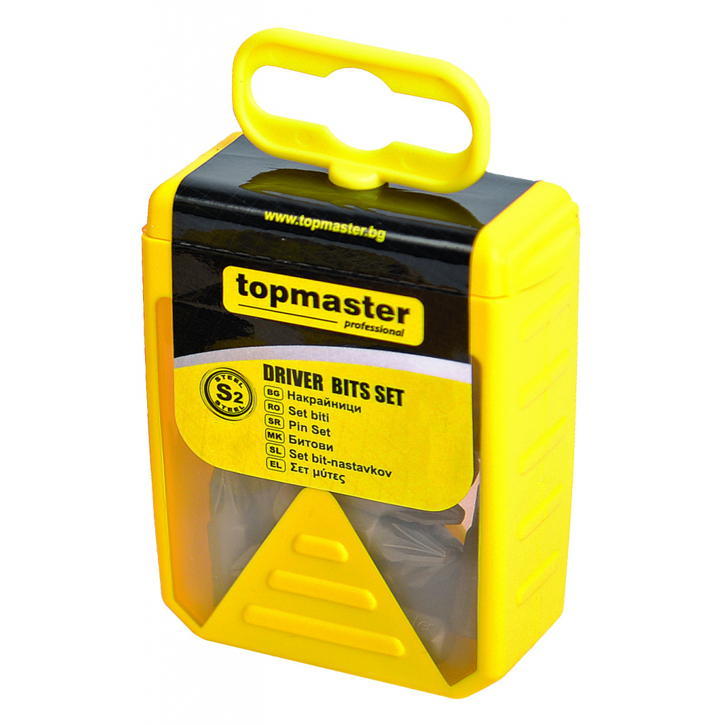 338707 TOP MASTER Μύτη κατσαβιδιού με μέγεθος PZ2 25mm συσκευασία 20τεμ. 338707 - Image 1