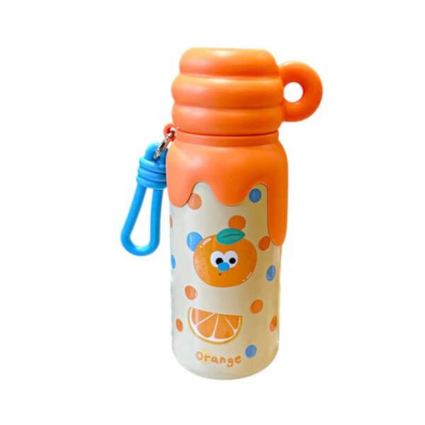 Παιδικό παγούρι-θερμός με κούπα - 420ml - 340908 - Orange