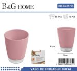 Θήκες οδοντόβουρτσας πλαστικές σε σετ 5Χ - Pink - 21765 - Image 2