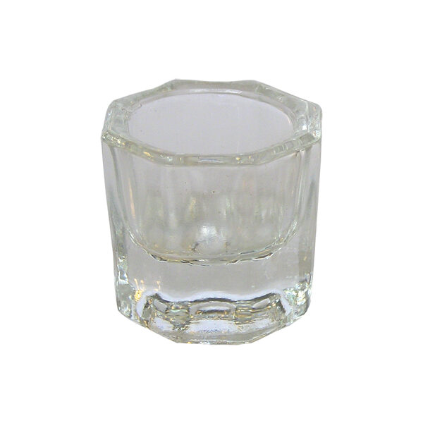 Γυάλινο ποτηράκι για τα υγρά ακρυλικού