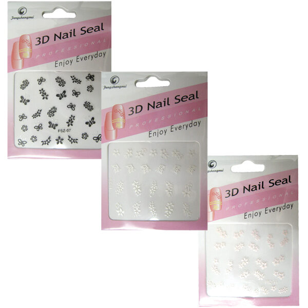 Αυτοκόλλητα νυχιών καρτελίτσα