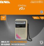 Επαναφορτιζόμενο ραδιόφωνο mini - PR-1013 - 010139 - Black - Image 2