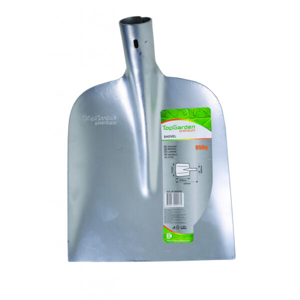 TOP GARDEN Φτυάρι κοφτό κρήτης ασημί 380456