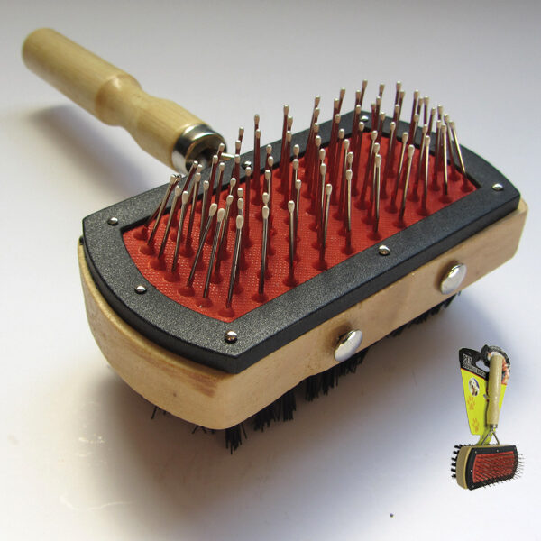 Βούρτσα σκύλου διπλής όψης