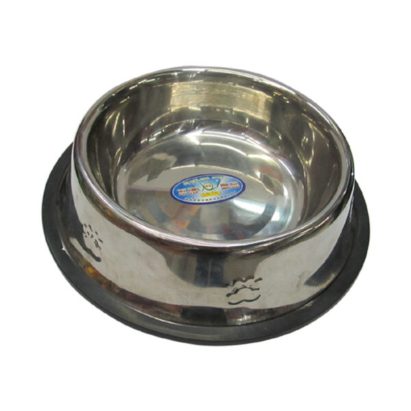 Μικρό μεταλλικό πιατάκι σκύλου