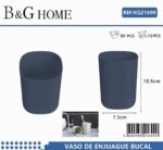 Θήκες οδοντόβουρτσας πλαστικές σε σετ 5Χ - Blue - 21699 - Image 2