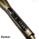 Ψαλίδι για μπούκλες - KM-9942 - Kemei - Black - Image 2