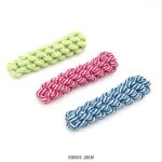 Παιχνίδι σκύλου σχοινί πλεκτό - 20cm - 12pcs - 550550 - Image 2