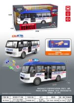 Ηλεκτρονικό λεωφορείο Police με φωτισμό - YM-9906B - 917328 - Image 2