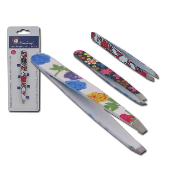 Τσιμπιδάκι φρυδιών με ίσια μύτη σε διάφορα σχέδια