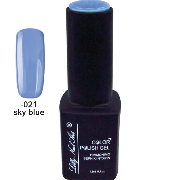 Ημιμόνιμο τριφασικό μανό 12ml - Sky blue
